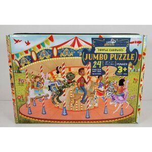 Little Likes Kids Jumbo Carousel Puzzle 24 Pieces 17" x 11" NEW